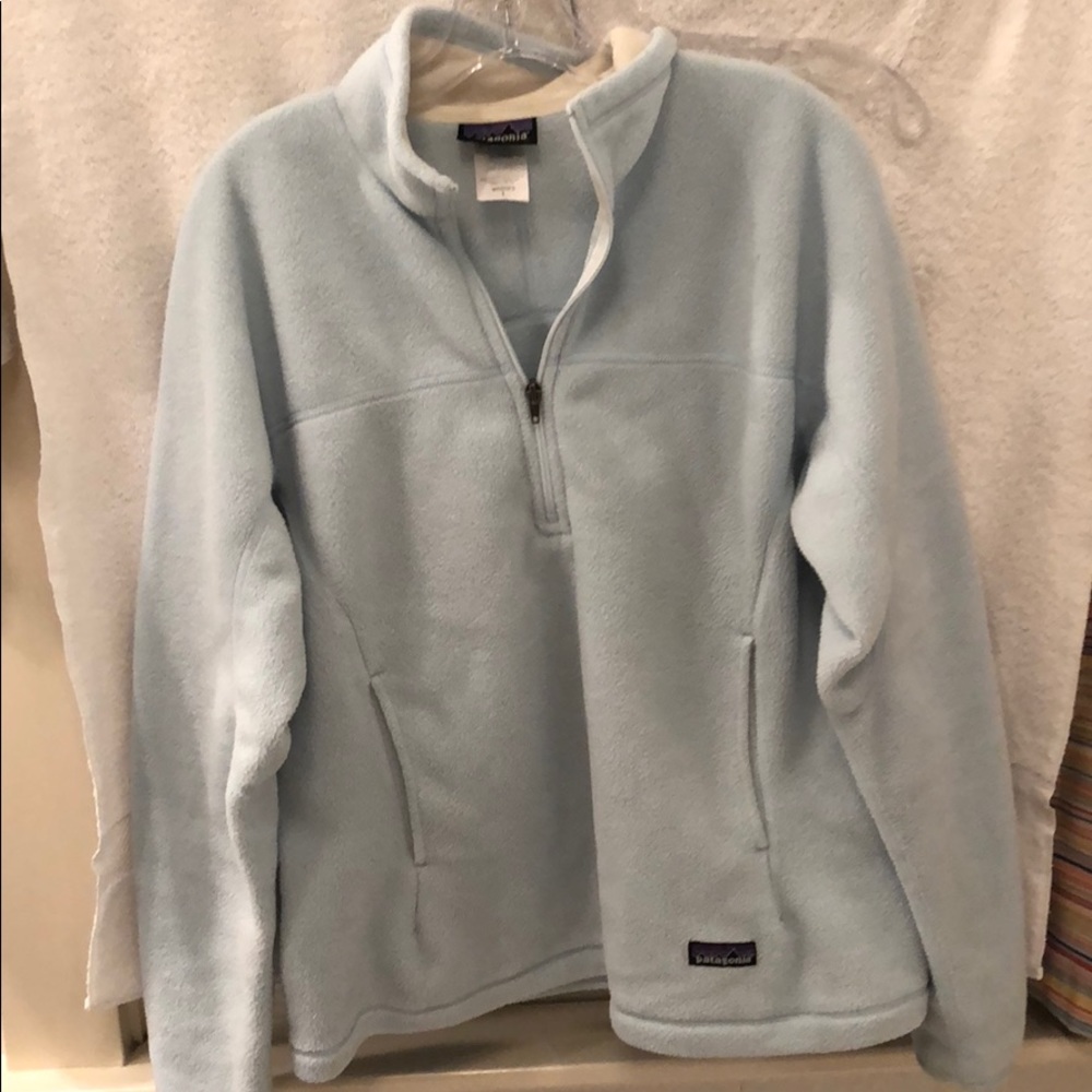 Baby blue Patagonia Synchilla